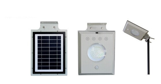 WIRELESS SOLAR POWERED STREET LIGHT W/ MOTION SENSOR - solaaron