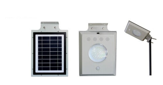 WIRELESS SOLAR POWERED STREET LIGHT W/ MOTION SENSOR - solaaron